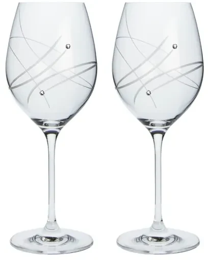 Celebration crystals Poháre na víno CRYSTALS MODERN 470 ml, 2 ks