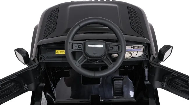Elektrické autíčko Land Rover Defender čierne