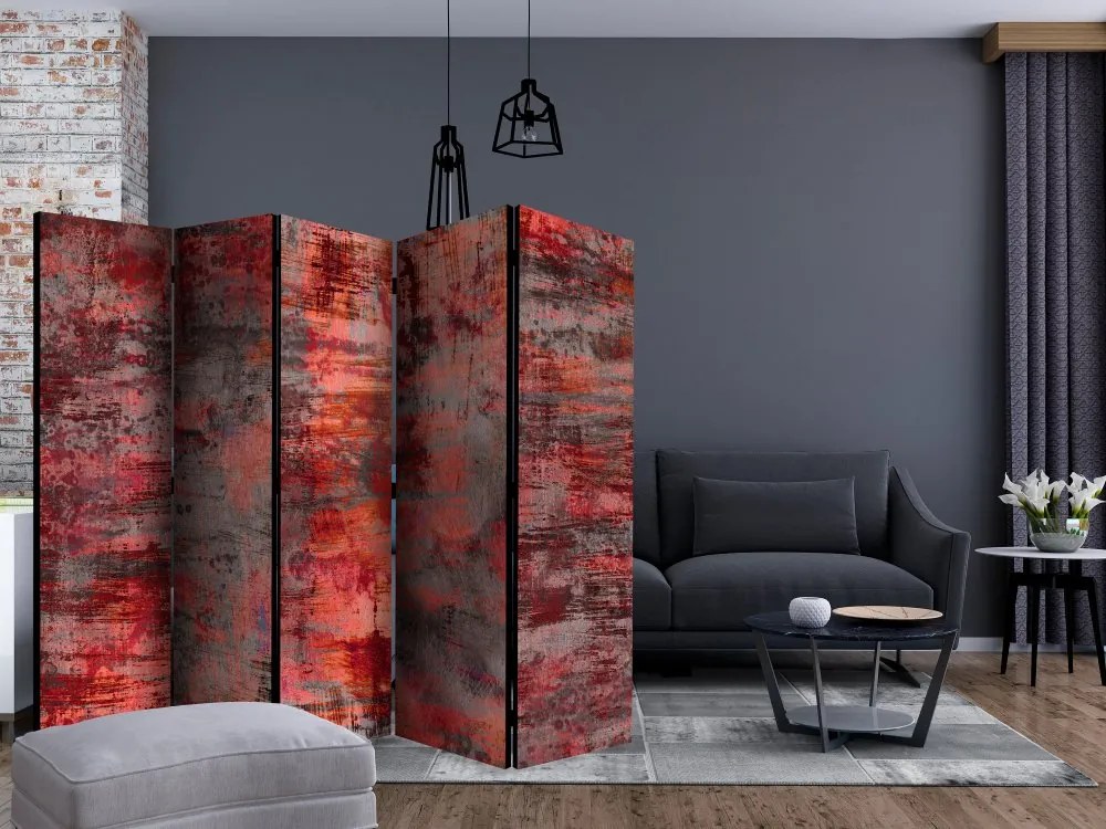 Artgeist Paraván - Red Metal [Room Dividers]