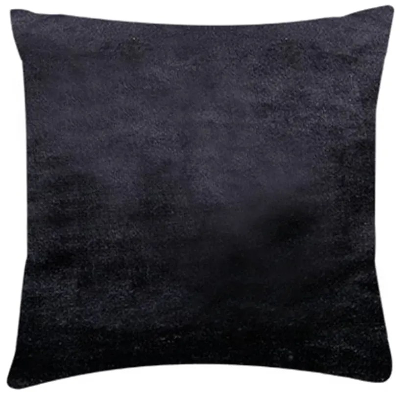 XPOSE® Mikroplyšová obliečka na vankúš - čierna 40x40 cm