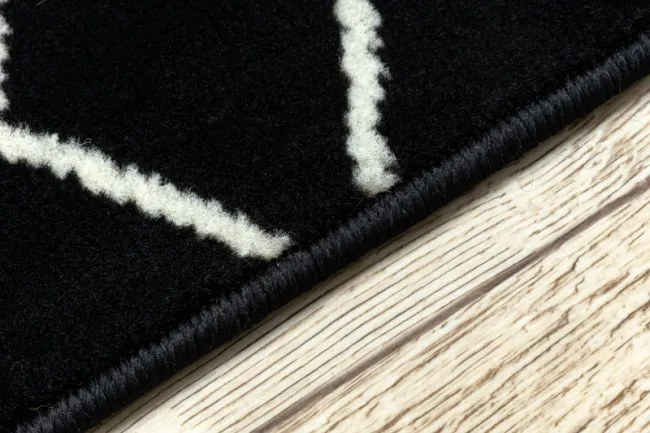 Behúň BCF BASE Cube 3956 čierny / slonia kosť