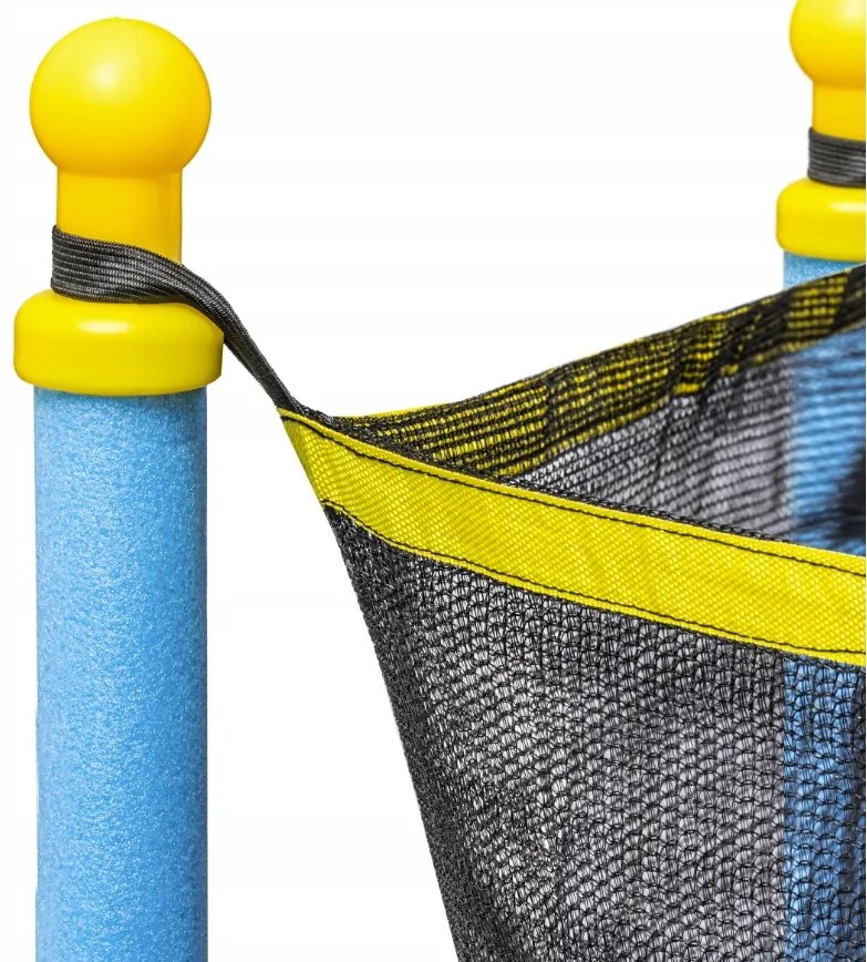 Modrá záhradná tralína MESH 140 cm s ochrannou sieťou