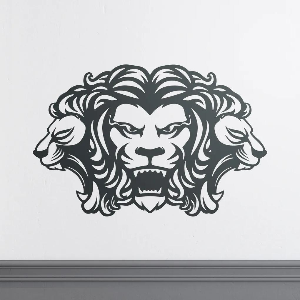 Veselá Stena Samolepka na stenu na stenu Lev kráľ zvierat