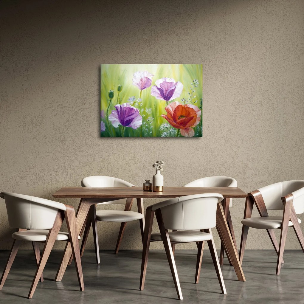 Obraz - Vlčie maky (70x50 cm)