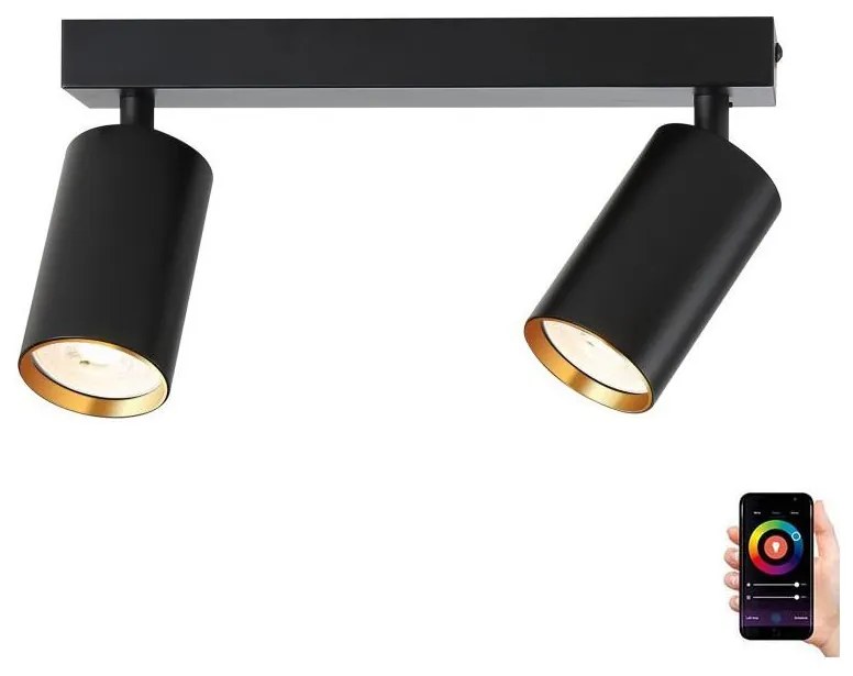 Immax NEO 07262W -LED RGB+CCT Stmievateľné svietidlo NEO LITE PUNTO 2xGU10/6W/230V