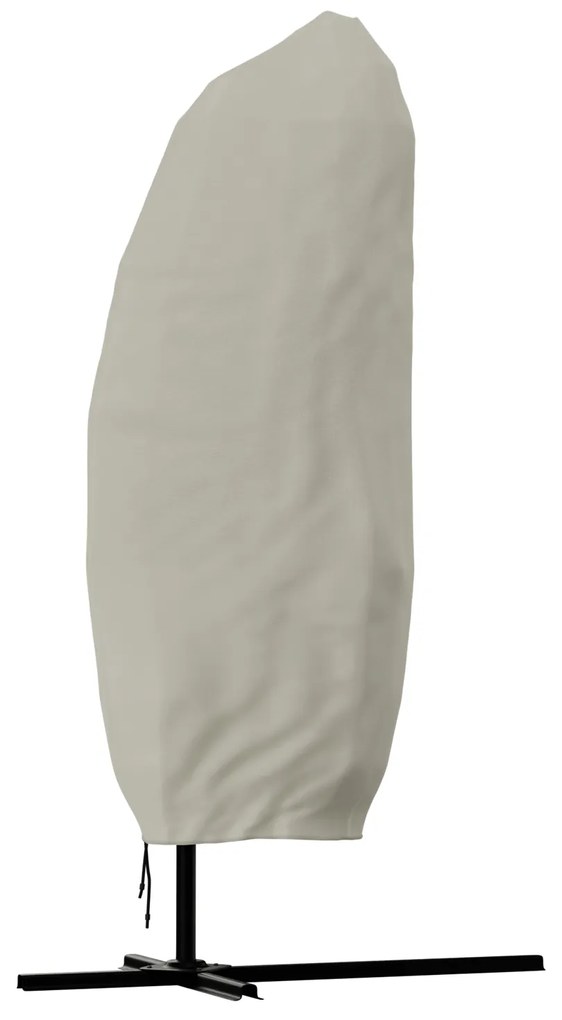 Záhradný skladací slnečník LEVI 300 cm, béžový