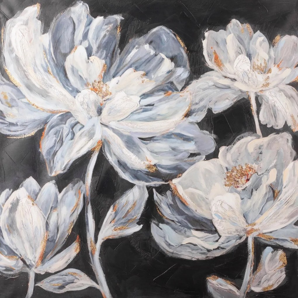 OBRAZ 430A 80X80 CM ČIERNY