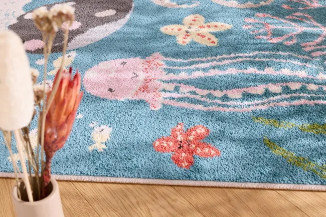 Koberec Funky Top Artica modrý