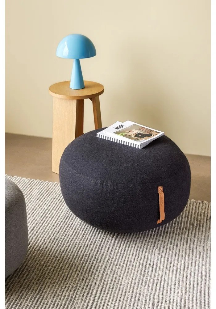 Svetlomodrá stolová lampa (výška 33 cm) Mush – Hübsch