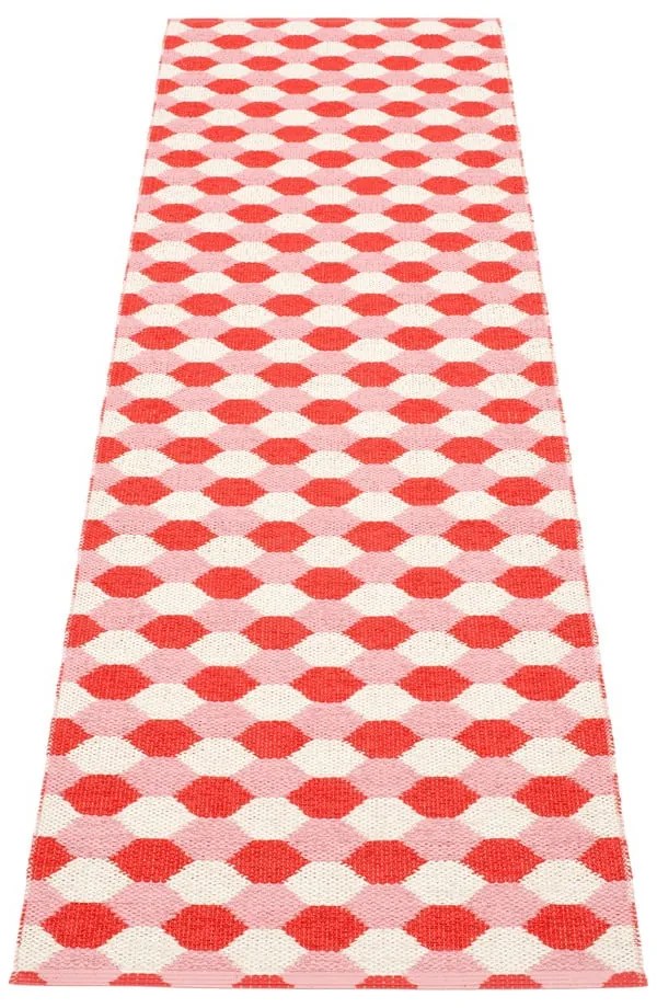 Červený vnútorný a vonkajší behúň 70x250 cm Dana Coral – Pappelina