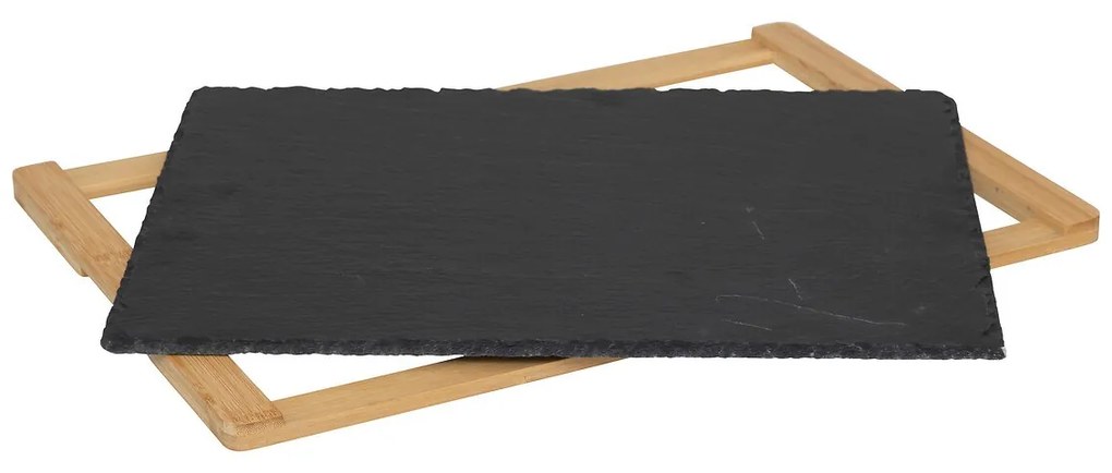 Servírovací podnos z bridlice Duo, 45x30 cm