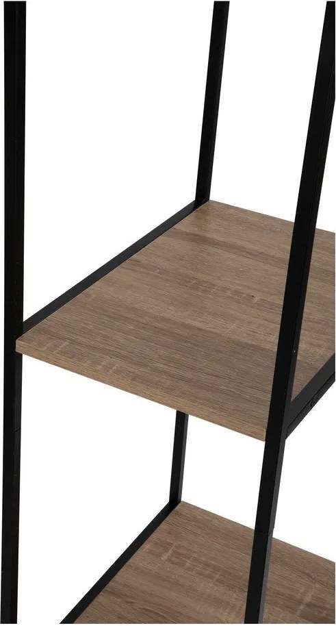 Čierna oceľová predsieňová zostava 90x170x40 cm Aris – Bonami Essentials