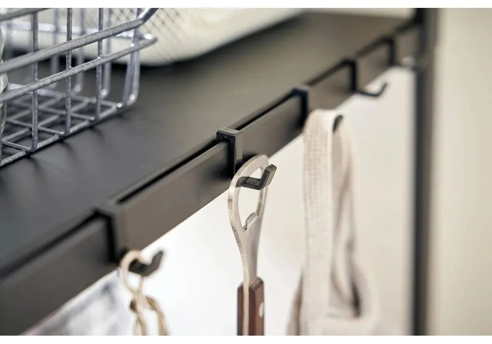 Matne čierny oceľový regál 60x90x46,5 cm Tower – YAMAZAKI