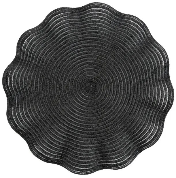 Podložka pod tanier JUNE čierna (6 ks)