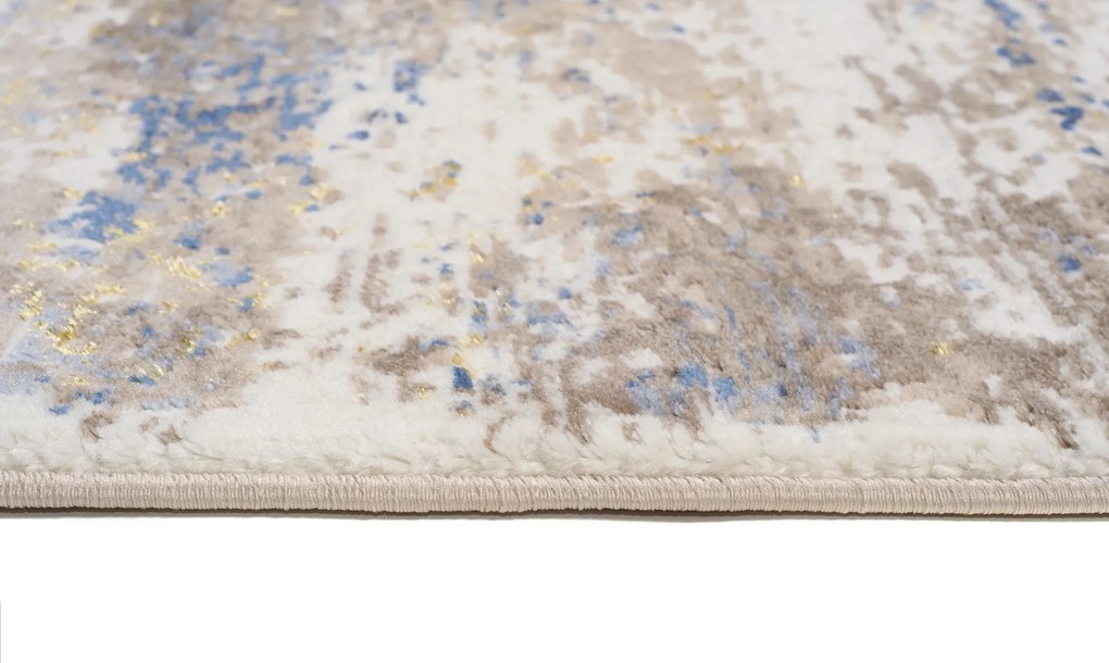 TA Koberec G509M BIELA/TMAVOMODRÁ ASTHANE Rozmer: 200x300 cm