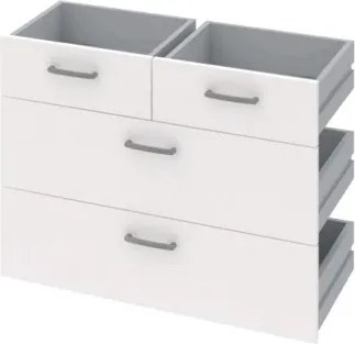 Sada zásuviek (4 ks) Mega 02, biela%