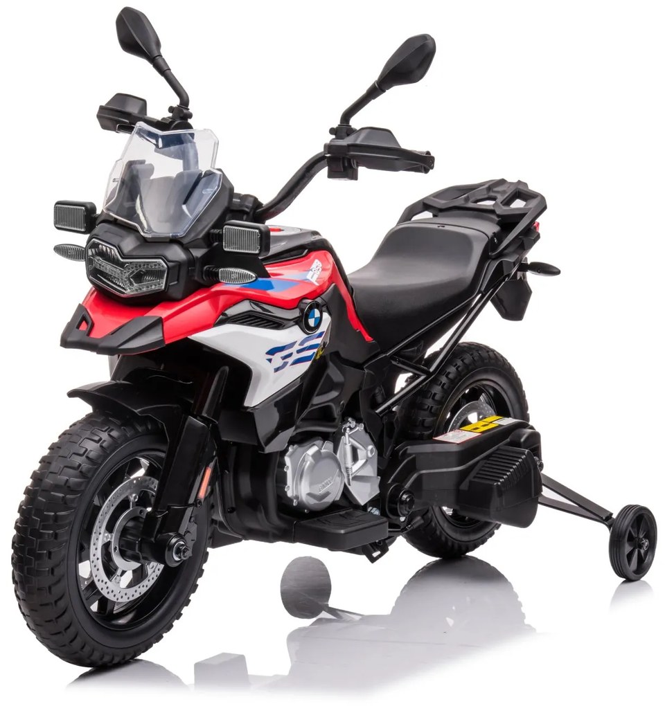 Detská elektrická motorka BestBerg BBCC-80R - BMW F 850 GS / od 3 rokov / nosnosť 30 kg / červená
