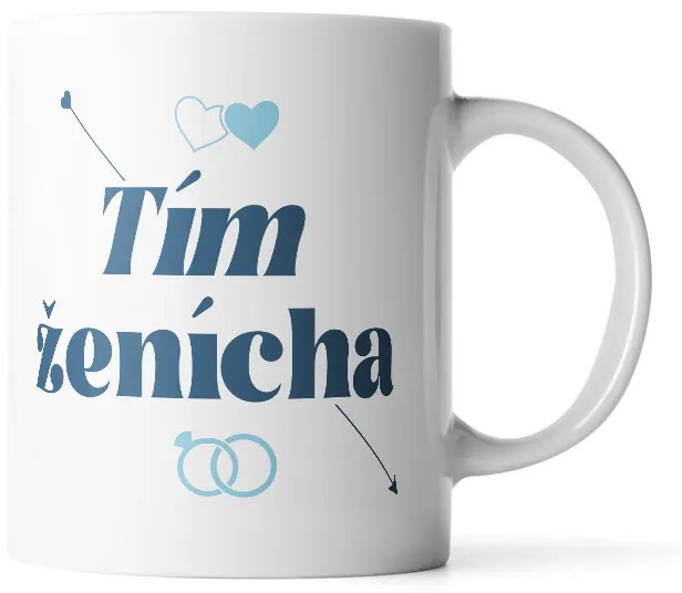 Sablio Hrnek Tým ženicha - 330 ml - standard