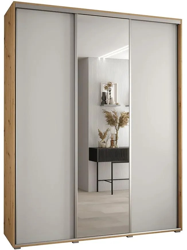 Skriňa 45 Canaris 3 200 artisan/biela/silver