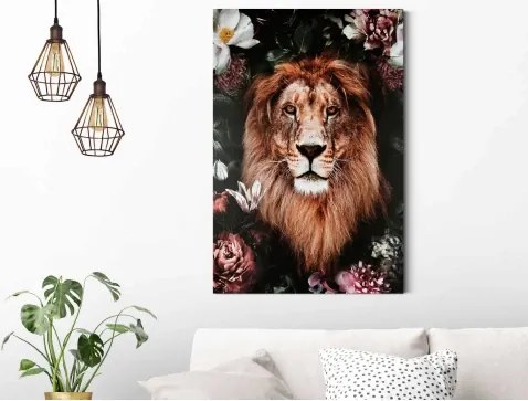 Obraz na plátne Kráľ kvetov, 60x80 cm%