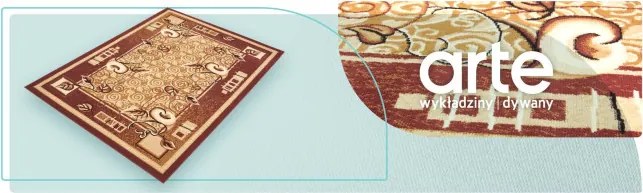 Koberec Atlas E952A hnedý