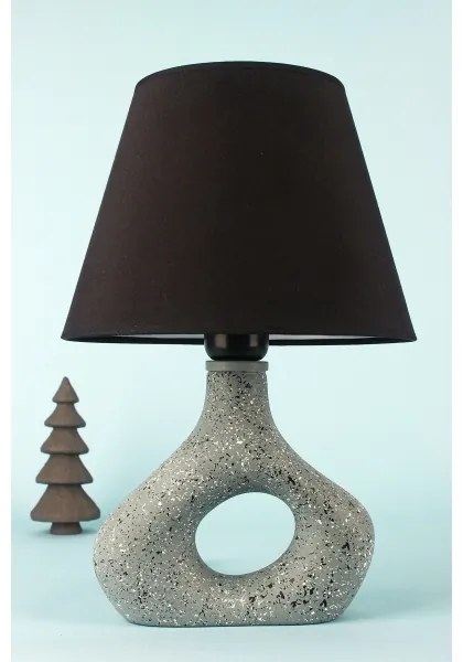 Stolná lampa 1xE27/40W/230V čierna/zelená