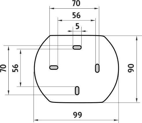 Nimco LED zrkadlo s nastaviteľ. teplotou svietivosti - ZK 20265P-26