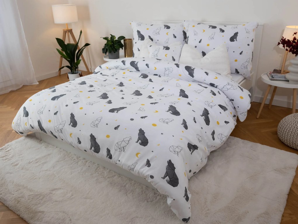Francúzske obliečky Mako jersey – Vlky
