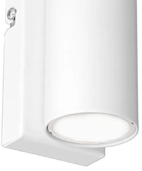 Nástenné svietidlo WALL 1xGU10/8W/230V biela