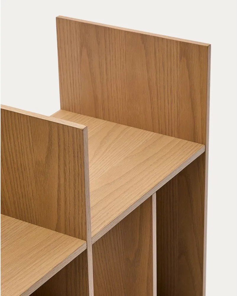 Modulárny policový systém v dekore duba v prírodnej farbe 80x80x25 cm Ina – Kave Home