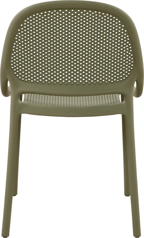 Jedálenská stolička Melinda, machovo zelená