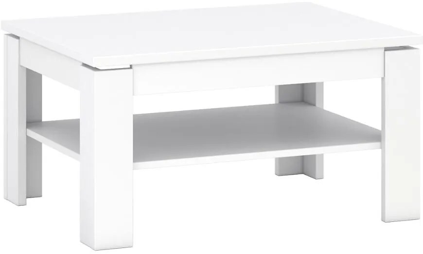 Konferenčný stôl Hill T biely mat