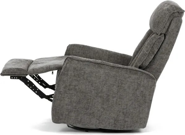 Polohovacie kreslo sivé TV-H9327 GREY2