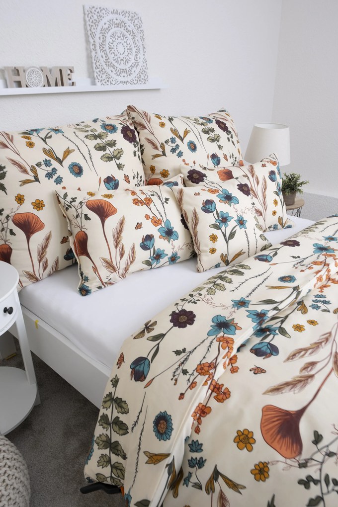 Polybavlnené obliečky na 2 postele Dream - Veronika