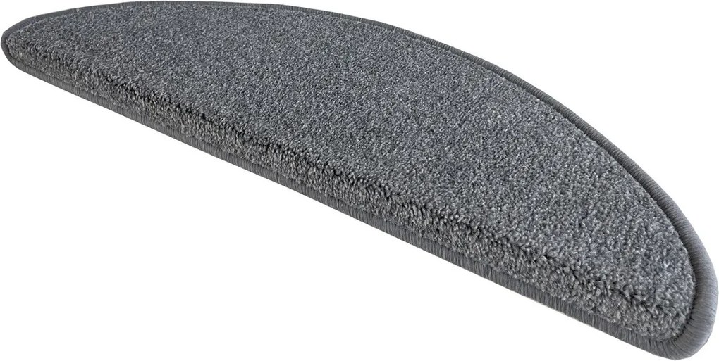 Vopi Nášľapy na schody Messina šedá polkruh, samolepiaca - 24x65 polkruh (rozmer vrátane ohybu)