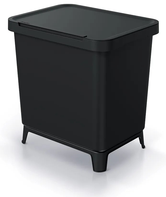 Odpadkový kôš, 29 l, čierna