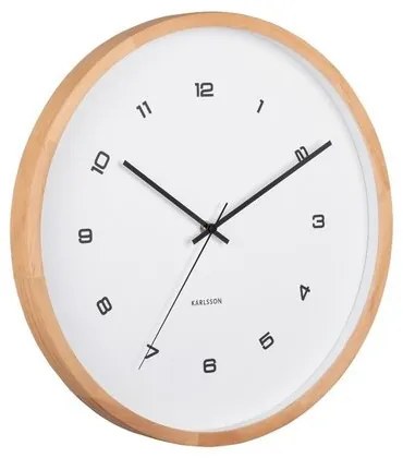 Karlsson 5938WH dizajnové nástenné hodiny 41 cm