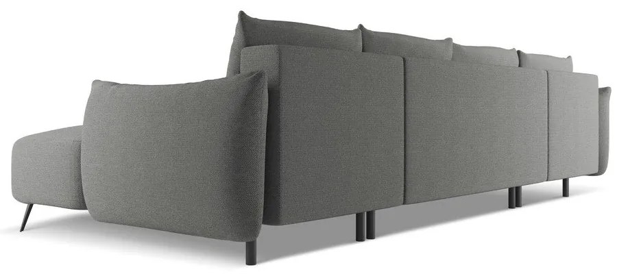 Svetlosivá rohová pohovka Malie – Makamii