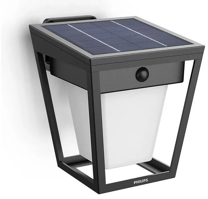 Philips-LED Solárne nástenné svietidlo so senzorom NISSA LED/1,8W/3,7V 3000K IP44