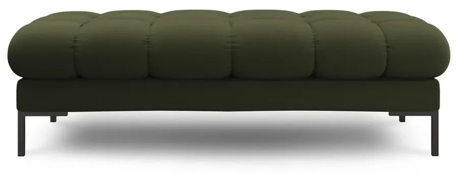 Zelená polstrovaná lavica Bali – Cosmopolitan Design