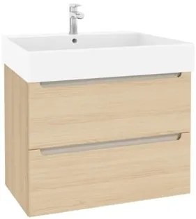 Kúpeľňová skrinka s umývadlom Naturel Stilla 80x60x45 cm dub vincenza mat STILLADV08057U2