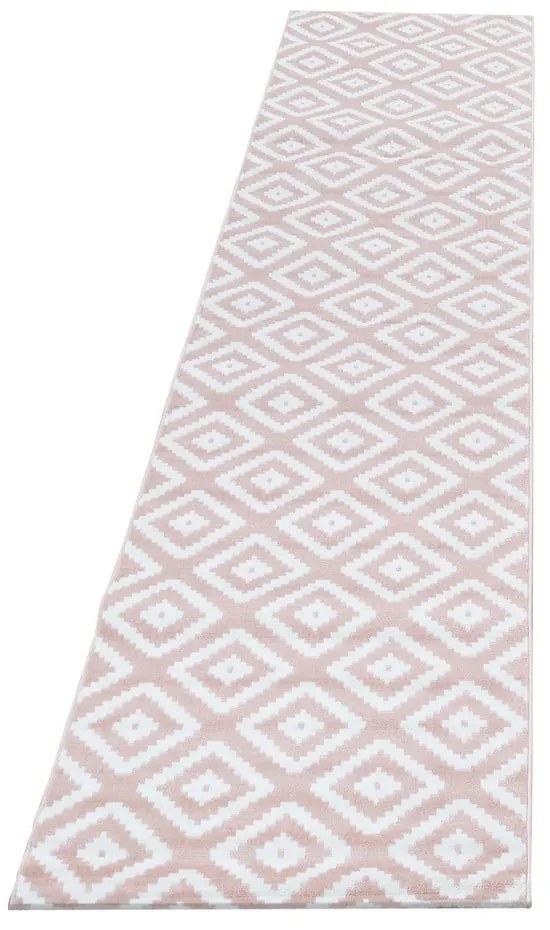 Svetloružový behúň 80x300 cm Plus – Ayyildiz Carpets