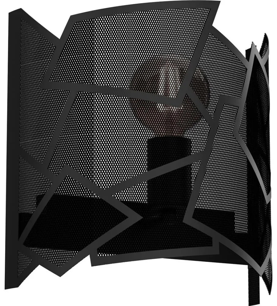 Nástenné svietidlo CAMO 1xE27/15W/230V čierna