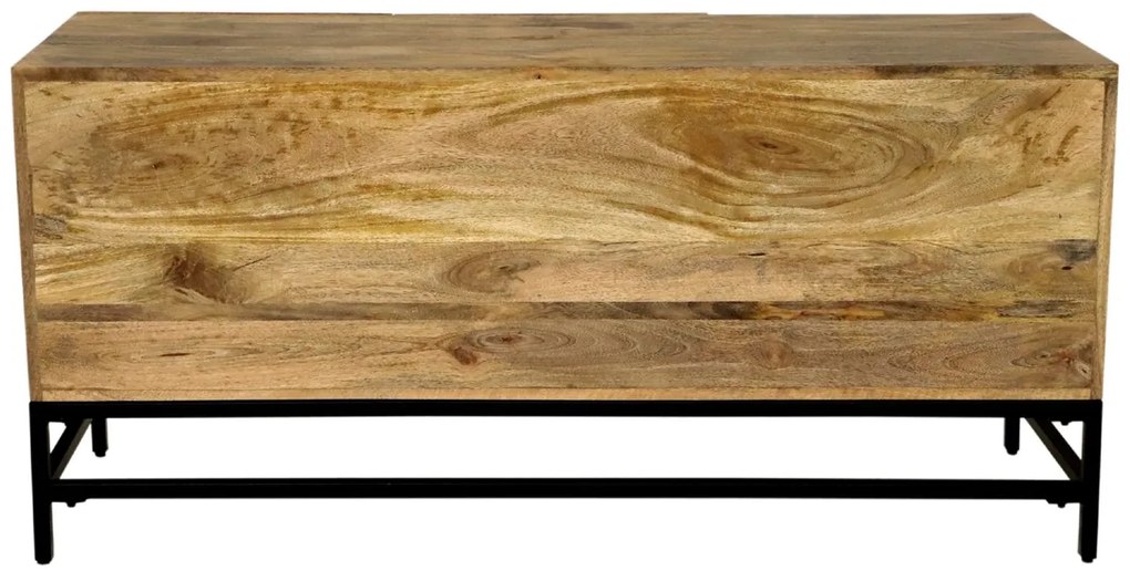 furniture-nabytek.cz - Stolek pod tv z masivu mango 130x60x45