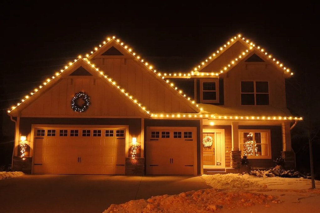 Vianočné svetielka vonkajšie FLASH teplá biela 300 LED