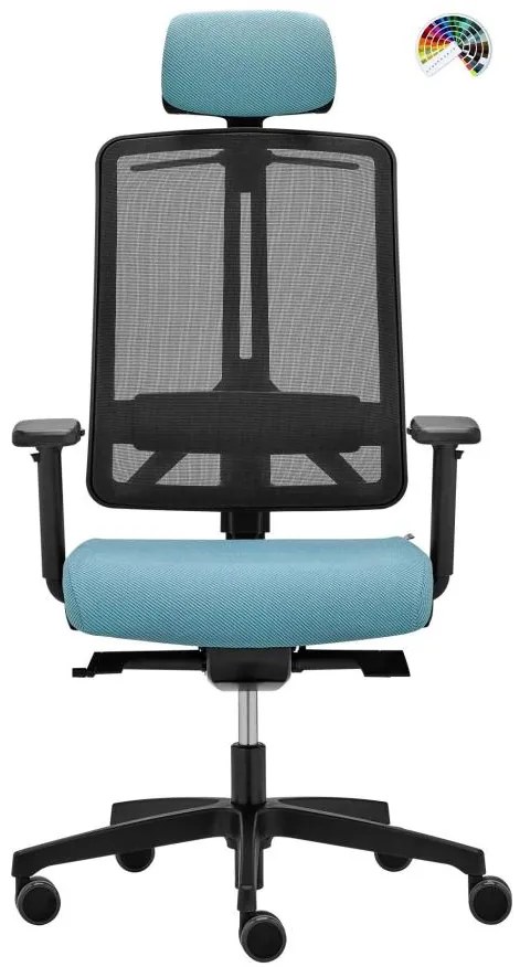 RIM Kancelárska stolička FLEXi XXL FX 1102A 1103A čalúnenie PRINCE koža