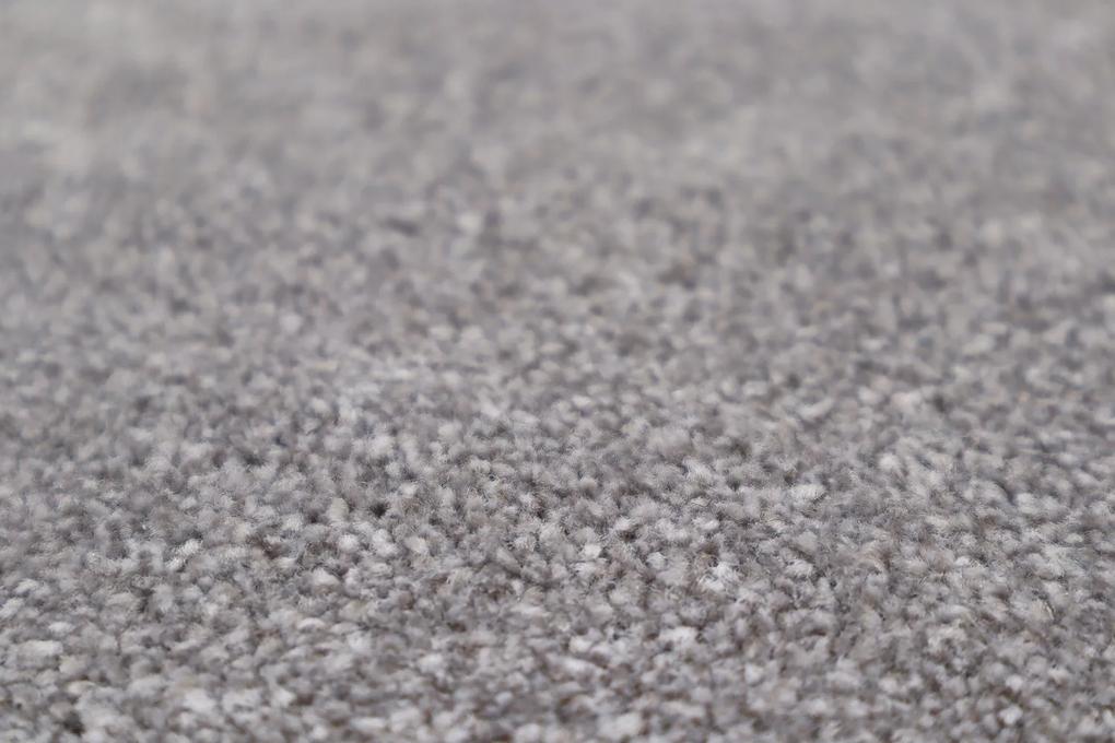 Vopi koberce Kusový koberec Apollo Soft sivý kruh - 250x250 (priemer) kruh cm