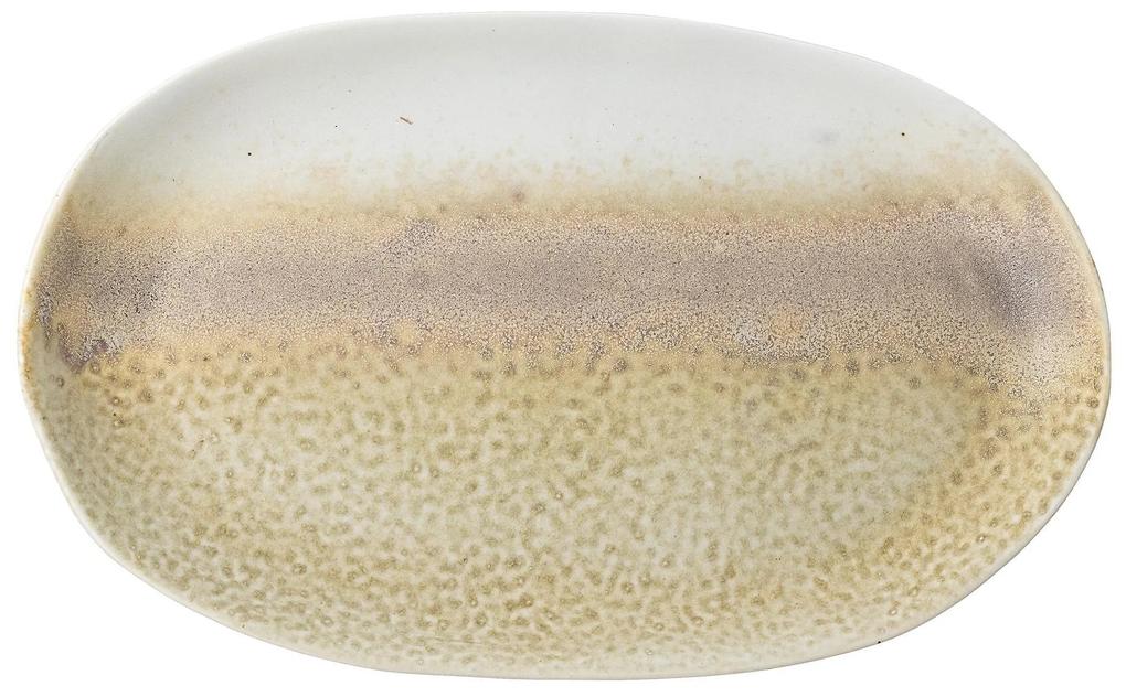 Bloomingville Oválny servírovací tanier Alba 33 cm