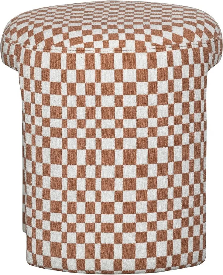 Oranžová čalúnená stolička Charlie – WOOOD