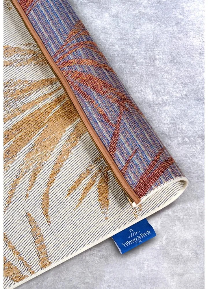 Biely/v zlatej farbe vonkajší koberec 200x285 cm Leonie – Villeroy&Boch